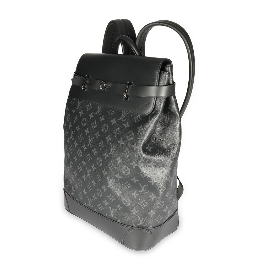 Louis Vuitton Black Monogram Eclipse Steamer Back… - image 2